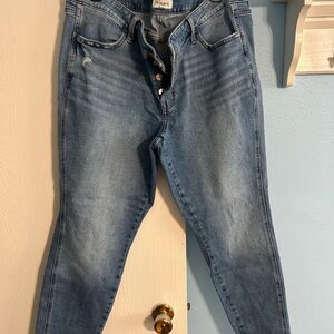 Maurices Blue Skinny Jeans 18